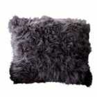Native Natural Grey Sheepskin Cushion