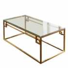Native Home & Lifestyle Cesar Gold Plated Coffee Table
