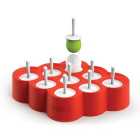 Zoku Silicone Slow Pops Mini Mould, Red