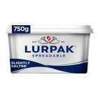 Lurpak Slightly Salted Spreadable Butter 750g