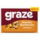 Graze Vegan Smokey Barbecue Crunchy Mixed Snacks 3 x 28g