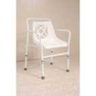 Nrs Healthcare Adjutsbale Height Shower Chair With Arms