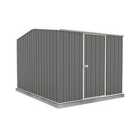 Absco Premier 7'5 X 10 Reverse Apex Metal Shed - Monument