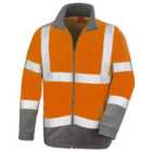 Result Core Mens Reflective Safety Micro Fleece Jacket (Pack of 2)