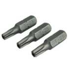 Faithfull - Security S2 Grade Steel Screwdriver Bits T25S x 25mm (Pack 3)