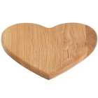 M&S Heart Wood Chopping Board
