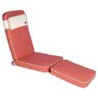 Katie Blake Bespoke Steamer Cushion - Sunset Terracotta