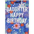 M&S Daughter Floral Birthday Card