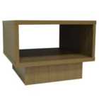 Techstyle Watsons Side Table Storage Cabinet Oak Effect