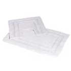 Pinnacle 2 Piece Cotton Bath Mat Set - White