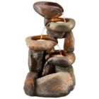 Serenity Tumbling Rock Water Feature