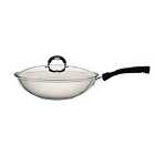 Tramontina Stainless Steel Wok With Glass Lid 28Cm (3.3L)