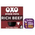 Oxo Stock Pots Rich Beef 4 x 20g