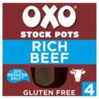 Oxo Stock Pots Rich Beef 4 x 20g