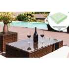 Outdoor Water Resistant Large Garden Chair Table 7 Piece Set Cover Protector