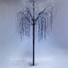 Weeping Willow Tree Black 240cm Cool White