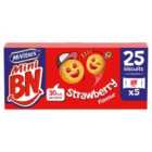 McVitie's Mini BN Strawberry Flavour Biscuits 5 Pack Multipack 5 x 25g