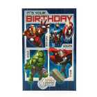 Marvel Avengers Assemble Birthday Card