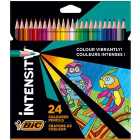 BIC Intensity Colouring Pencils, Wallet of 24