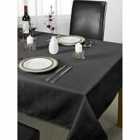Table Cloth Chequers 70 X 108" Black