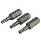Faithfull - Security S2 Grade Steel Screwdriver Bits T15S x 25mm (Pack 3)