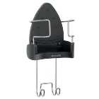Brabantia Ironing Board Hanger and Iron Store in Black