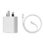 Google Official 30W USB-C Charger with Type-C Cable - White