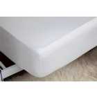Belledorm Cotton/Polyester White Fitted Sheet, Single 