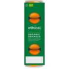 Ethical Food Company Organic Oranges 4 per pack