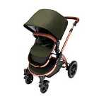 Ickle Bubba Stomp V4 2 in 1 Pushchair - Woodland on Bronze with Tan Handles