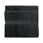 Paoletti Cleopatra Egyptian Combed Cotton Hand Towel Charcoal