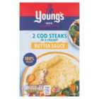 Youngs 2 Cod Steaks In Butter Sauce 280g