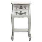 Toulouse 2 Drawer Bedside Table