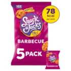 Snack a Jacks Sizzling Barbecue Multipack Rice Cakes 5 per pack