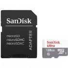 SanDisk 128GB Ultra Lite TA microSD Card (SDXC) + Adapter - 100MB/s