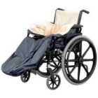 Nrs Healthcare Fleece Lined Waterproof Cosy Wheelchair- Blue