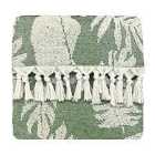 Furn. Tropics Hamman Style Cotton Bath Towel Green