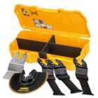 Dewalt DT20715 Multi Tool Accessory Blade Set 5 Piece + Toughcase DCS355 DWE315