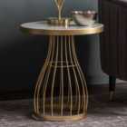 Crossland Grove Northgate Side Table Champagne