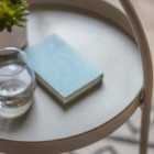 Crossland Grove Melton Side Table Latte