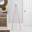 Ambra Paint Your Own Tripod Floor Lamp Base