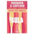 Sula Rhubarb & Custard Sugar Free Sweets 42g 42g
