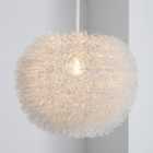 Urchin Ball Silver Easy Fit Pendant Shade