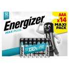 Energizer Max Plus AAA 14 per pack