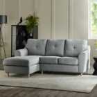 Baxter Textured Weave Corner Chaise Sofa