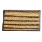 Jumbo Stripe Rubber and Coir Doormat