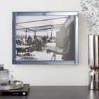 Luxe Smoked Silver Mirrored Photo Frame