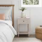 Lucy Cane 1 Drawer Bedside Table