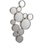 Wall Mirror Silver Finish Frame - Small