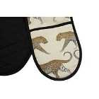 Interiors By Ph Leopard Double Oven Glove